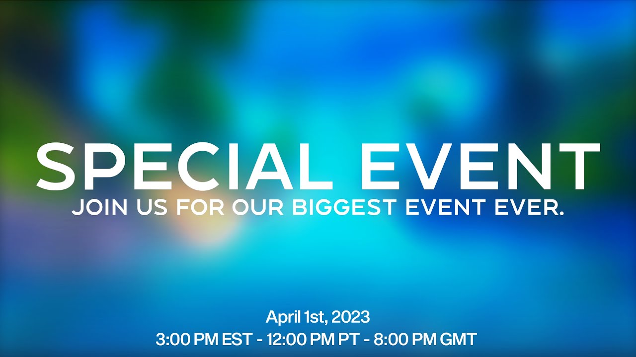 Special Event — 2023