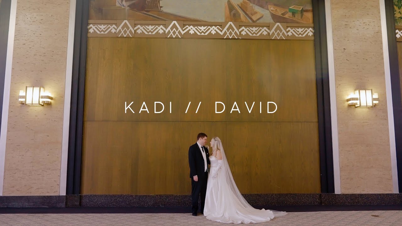 Durham Museum Wedding Omaha Nebraska | Kadi and David