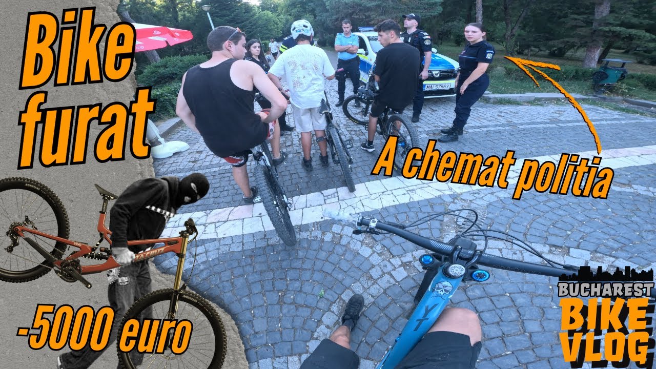 I-A FURAT BICICLETA?!│Bike Vlog
