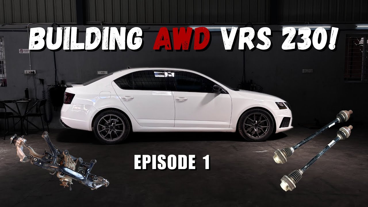 BUILDING AN ALL WHEEL DRIVE SKODA MK-3.5 OCTAVIA vRS230 IN INDIA!!!!
