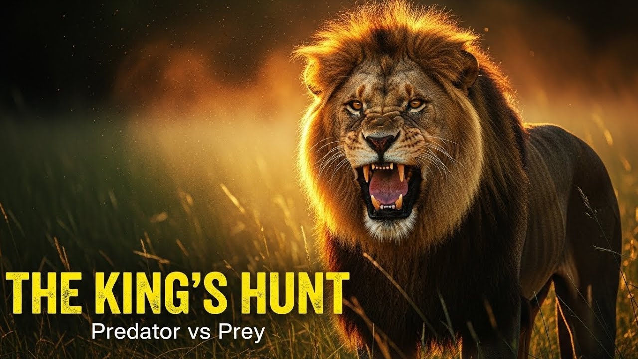 The King’s Hunt 🦁 | Predator vs Prey | Real Jungle Life (No Drama, Only Nature)