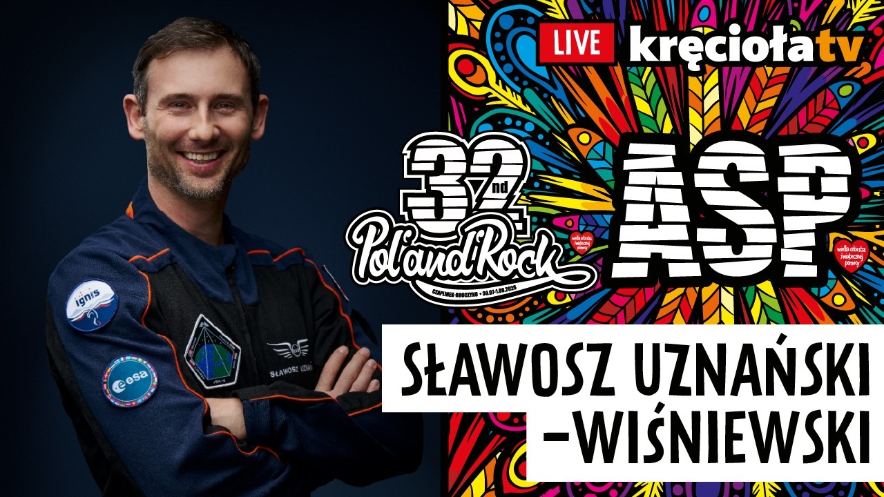 LIVE! Sławosz Uznański-Wiśniewski na ASP #polandrock2026