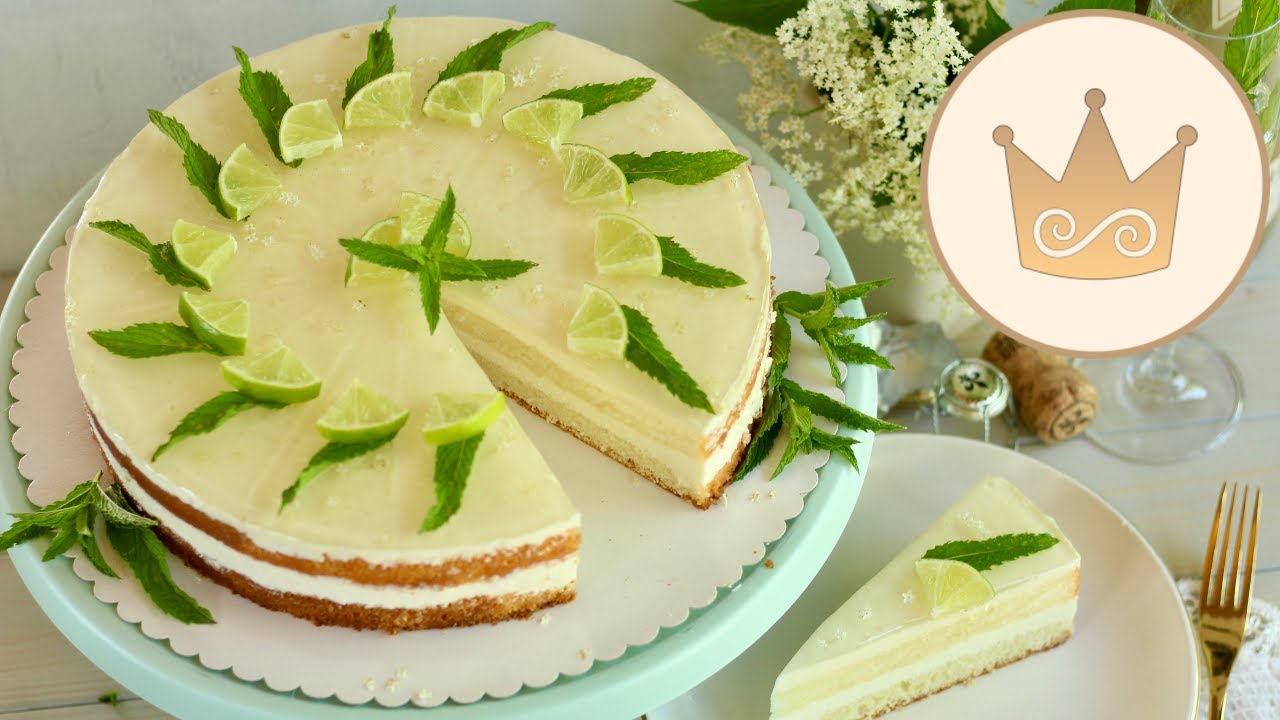 🌞 ALLE WERDEN SIE LIEBEN! 👌🏻 SUPER LECKERE SOMMERTORTE: HUGO-TORTE! REZEPT VON SUGARPRINCESS 🌞