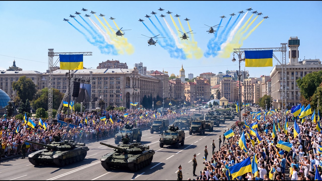 🇺🇦 Ukraine Independence Day 2026 | 24 August, 35th Anniversary & National Celebration 4K