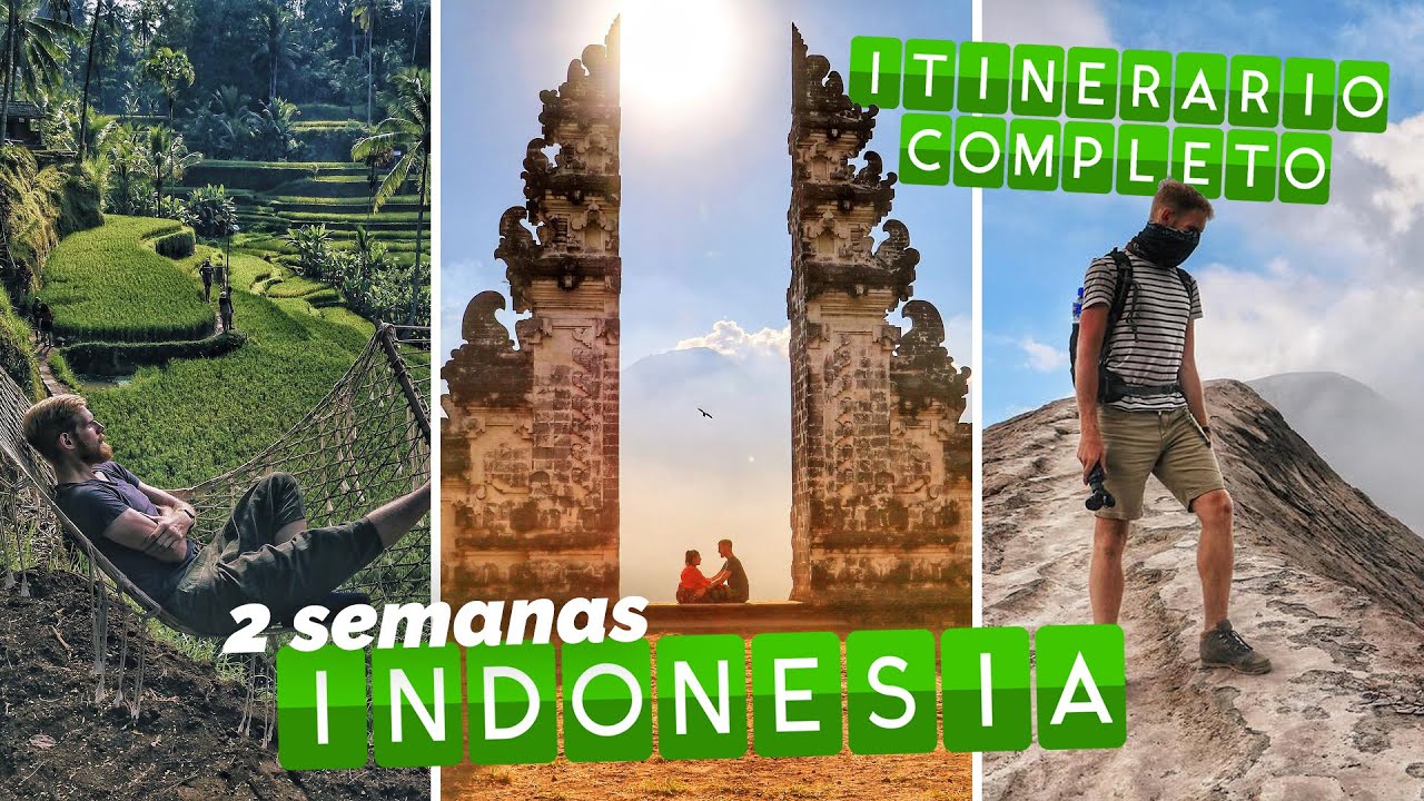 INDONESIA en 2 SEMANAS | Itinerario completo | RUTA PERFECTA | Vagajuntos en Asia