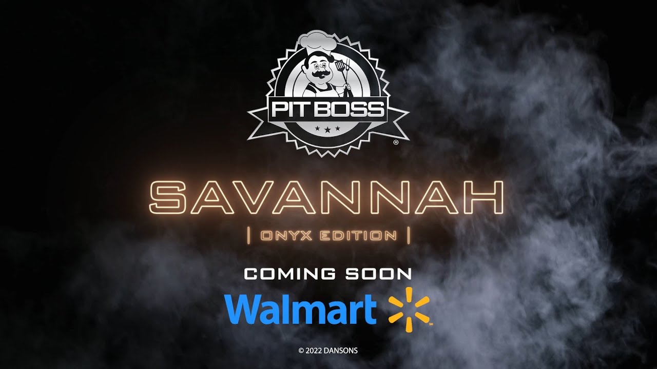 Pit Boss Savannah Onyx Edition | Coming Soon to Walmart