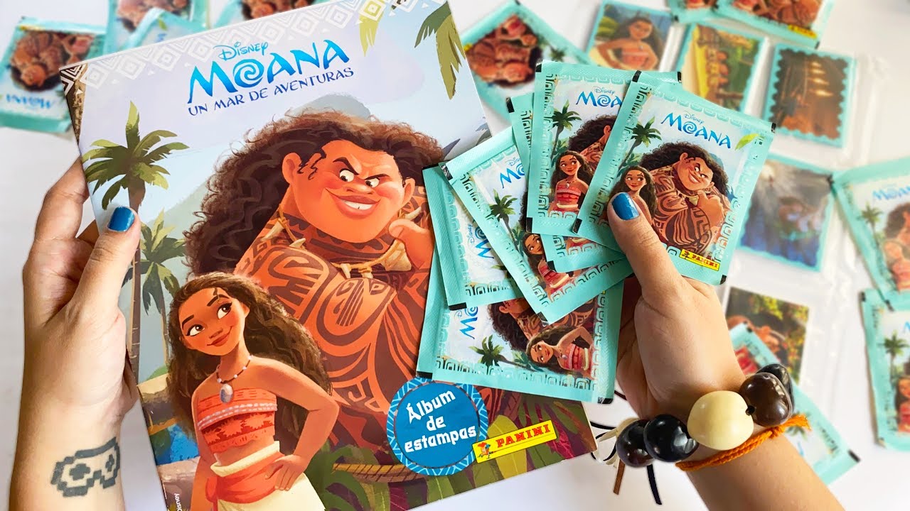 Álbum REVIEW 🌊🌺🌴 MOANA Panini 2016