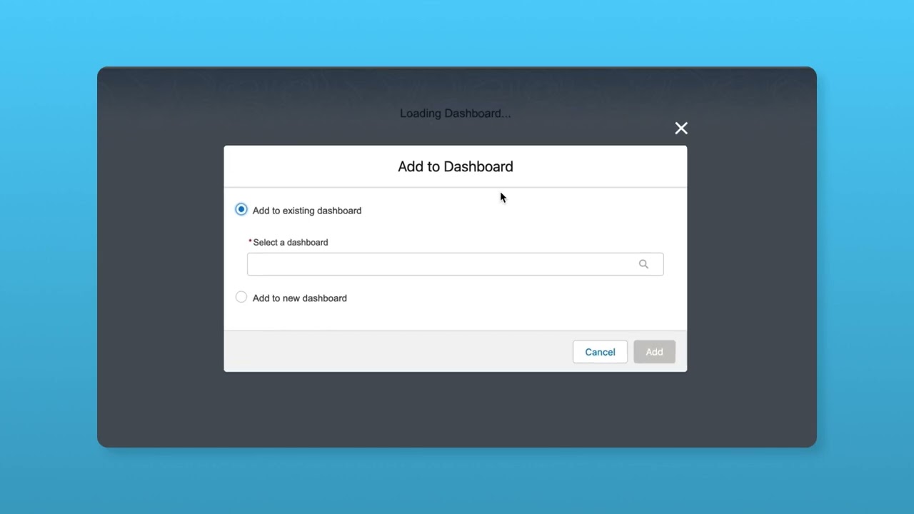 In-Form Reports and Dashboards