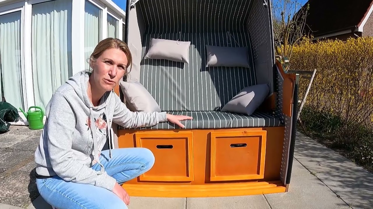 Strandkorbtest : sehr g&uuml;nstiger Strandkorb von Bonprix f&uuml;r 2 Person