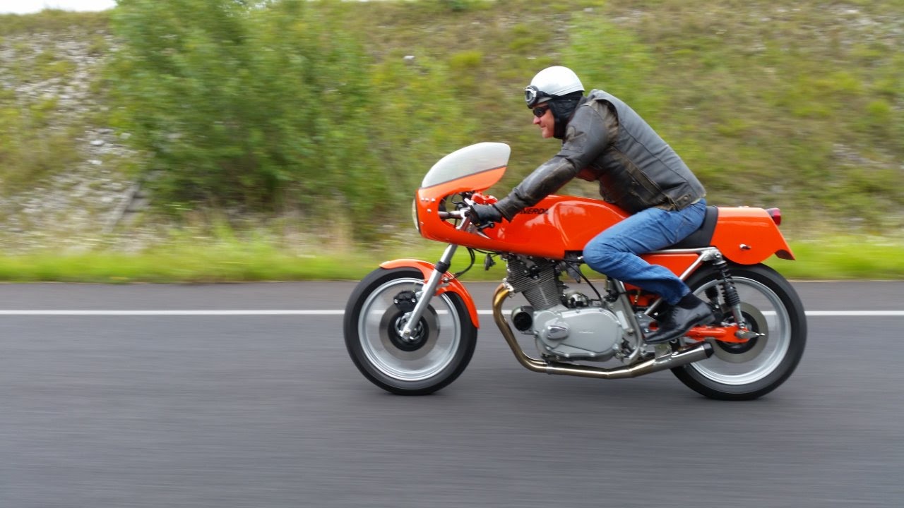 Thierry's Laverda 750 SFC Replica   first ride