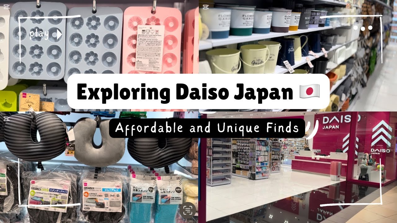 Exploring Daiso Japan 🇯🇵 : Affordable and Unique Finds!