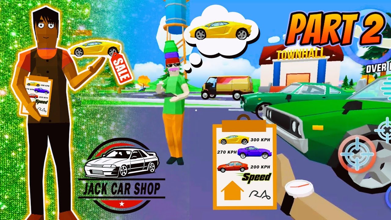 jack becomes car seller part 2 🚘🚘 | dude theft wars