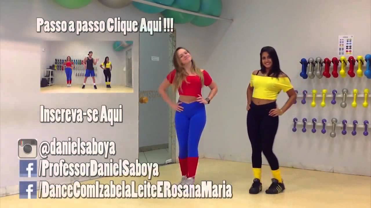 Mc Anitta Não Para Coreografia Daniel Saboya o passo a passo