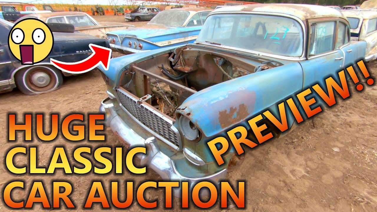 HUGE Classic Car Auction in Nebraska! | 150+ Cars & Trucks Sitting for Decades Selling AT AUCTION!