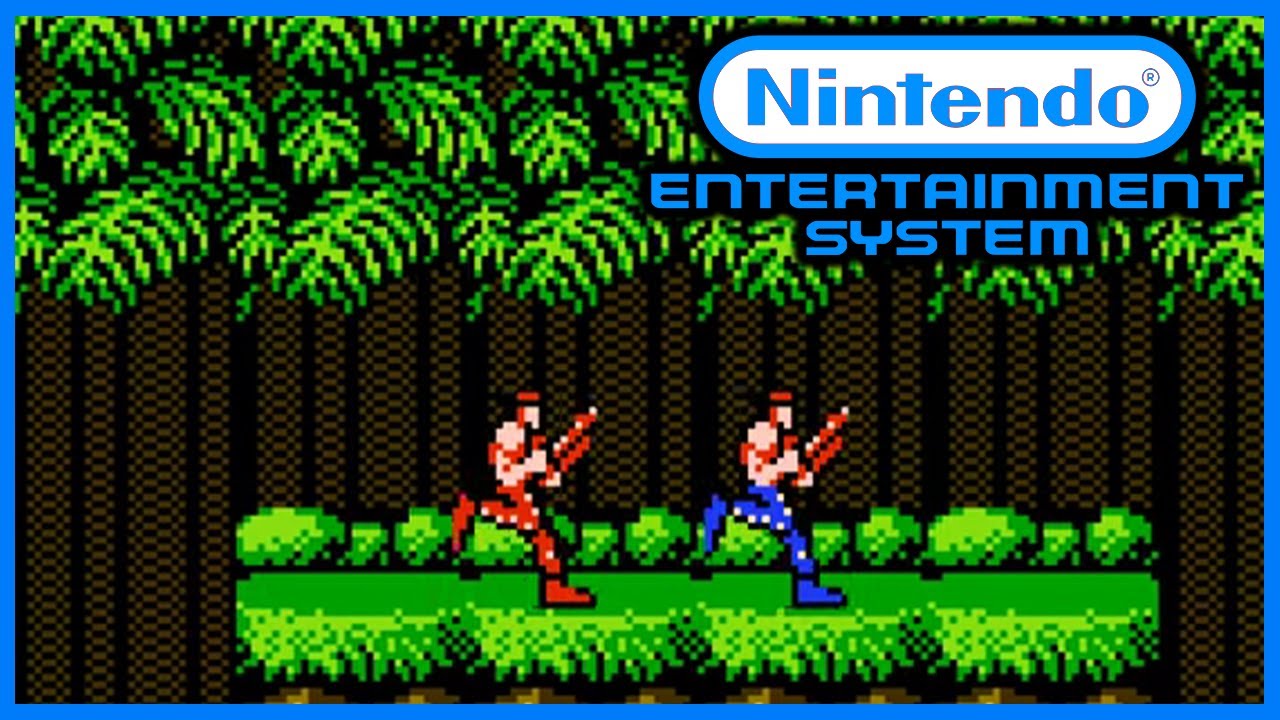 NES Gameplay - Contra [2 Players] [4K,60fps]
