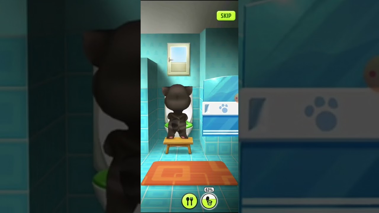 My Talking Tom Doing Pee #shorts(98)