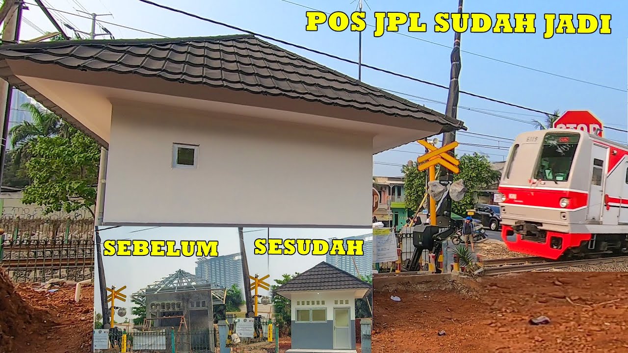 FINISH !! UPDATE TERKINI Pembangunan POS JPL 15 Rawa Buaya, Jakarta Barat
