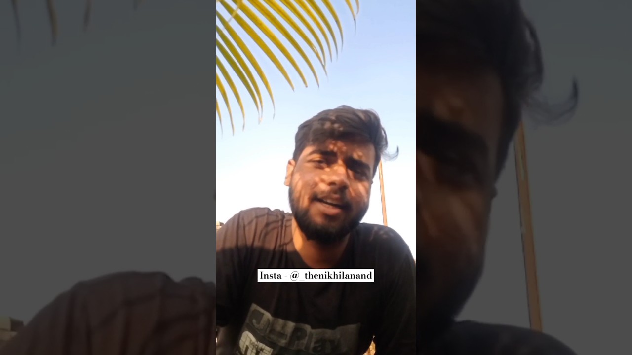 Common Problem Of Vloggers 🙂😫 #day33 #100daysvlogchallenge #minivlog #shorts #babadham #nikhilanand