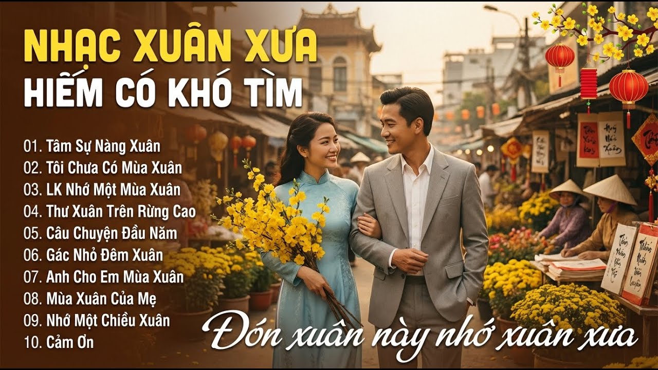 Nhạc Xuân Xưa Trước 1975 Hiếm Có Khó Tìm | Bản Gốc Nhạc Vàng Xuân Đắt Giá | Nhạc Xưa Nghe Là Nghiện