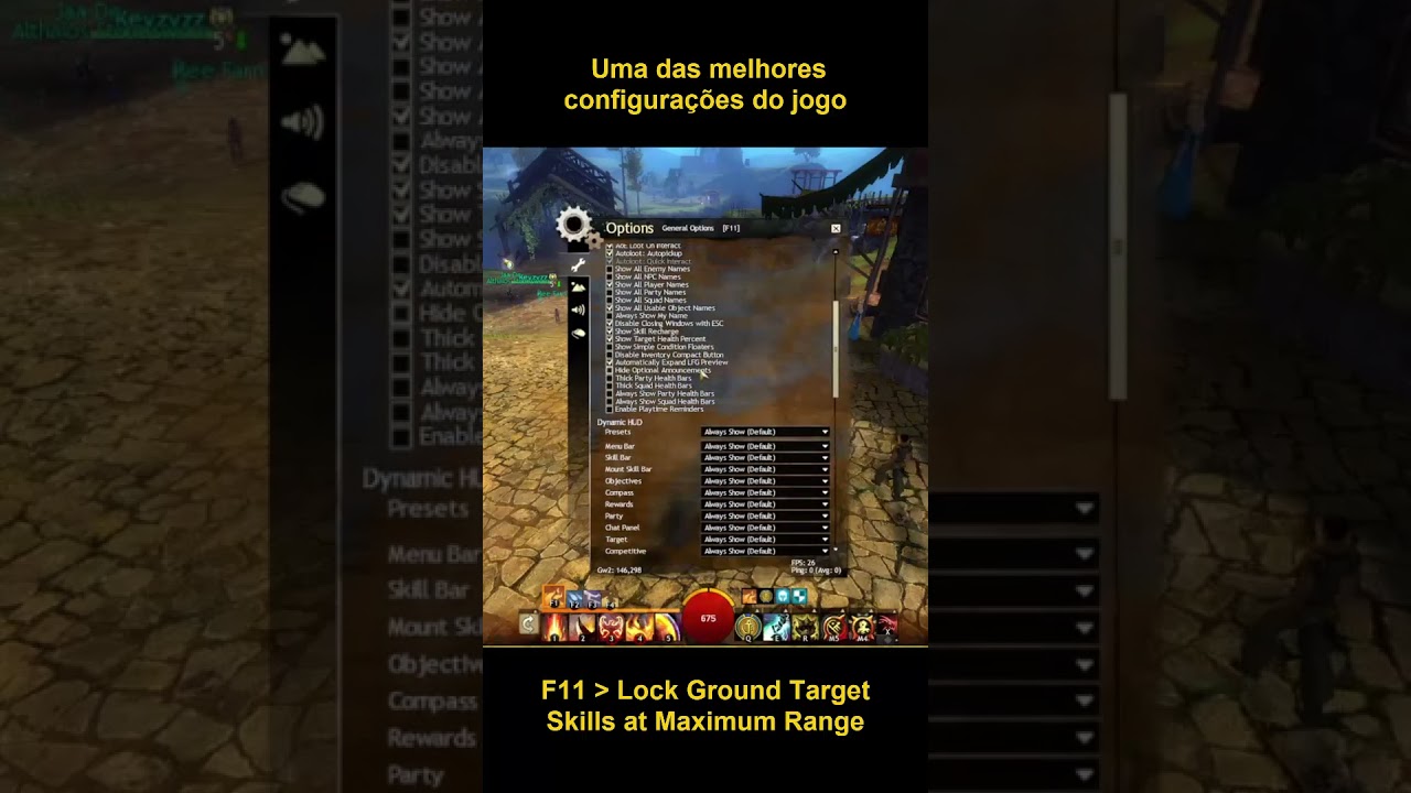 Guild Wars 2 - Uma das Configurações Mais Úteis do Jogo