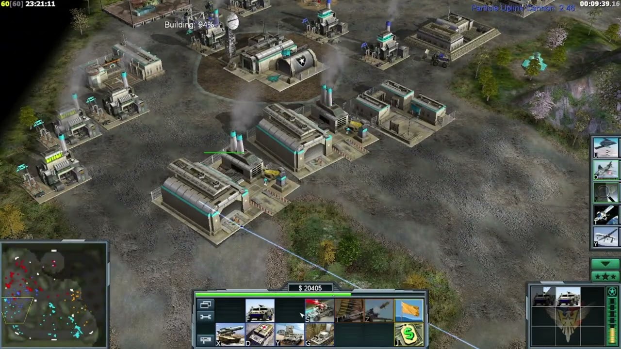 Generals Online (Orginal) - [RANK] Garden of Terror ZH v1.map (6) (3 vs 3)