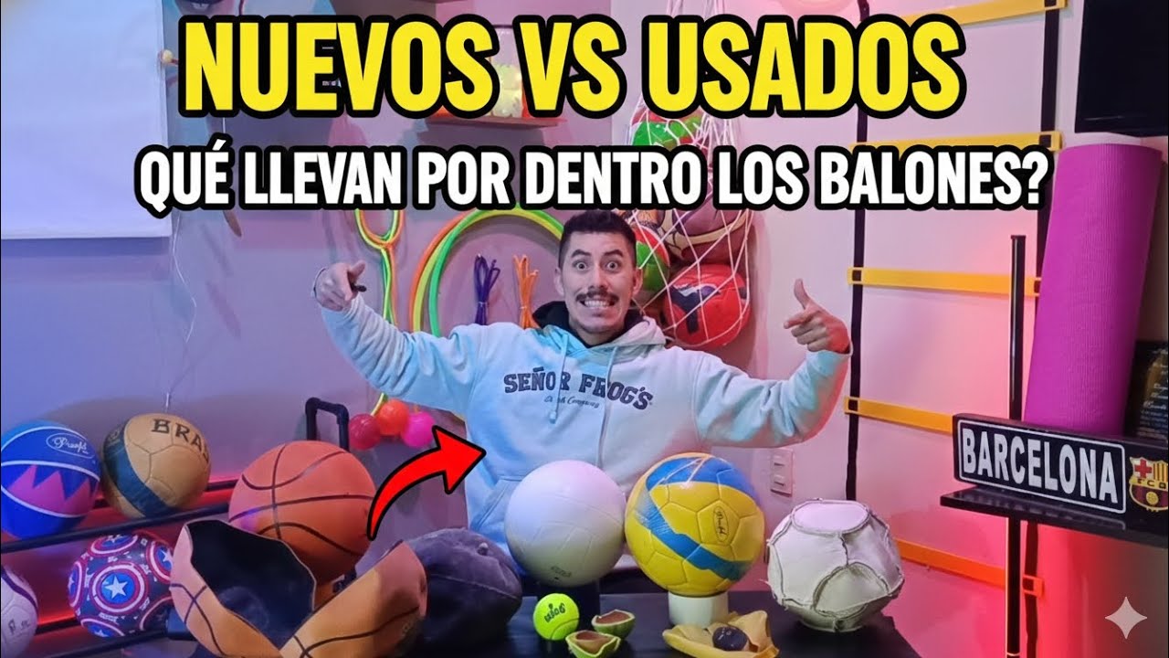 NUEVOS VS USADOS ¿QUÉ LLEVAN POR DENTRO LOS BALONES?