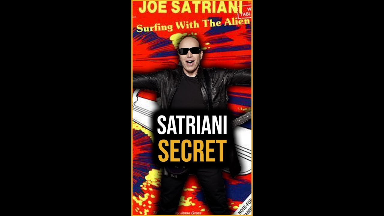 &iquest;Pick tapping? As&iacute; lo usa JOE SATRIANI😱