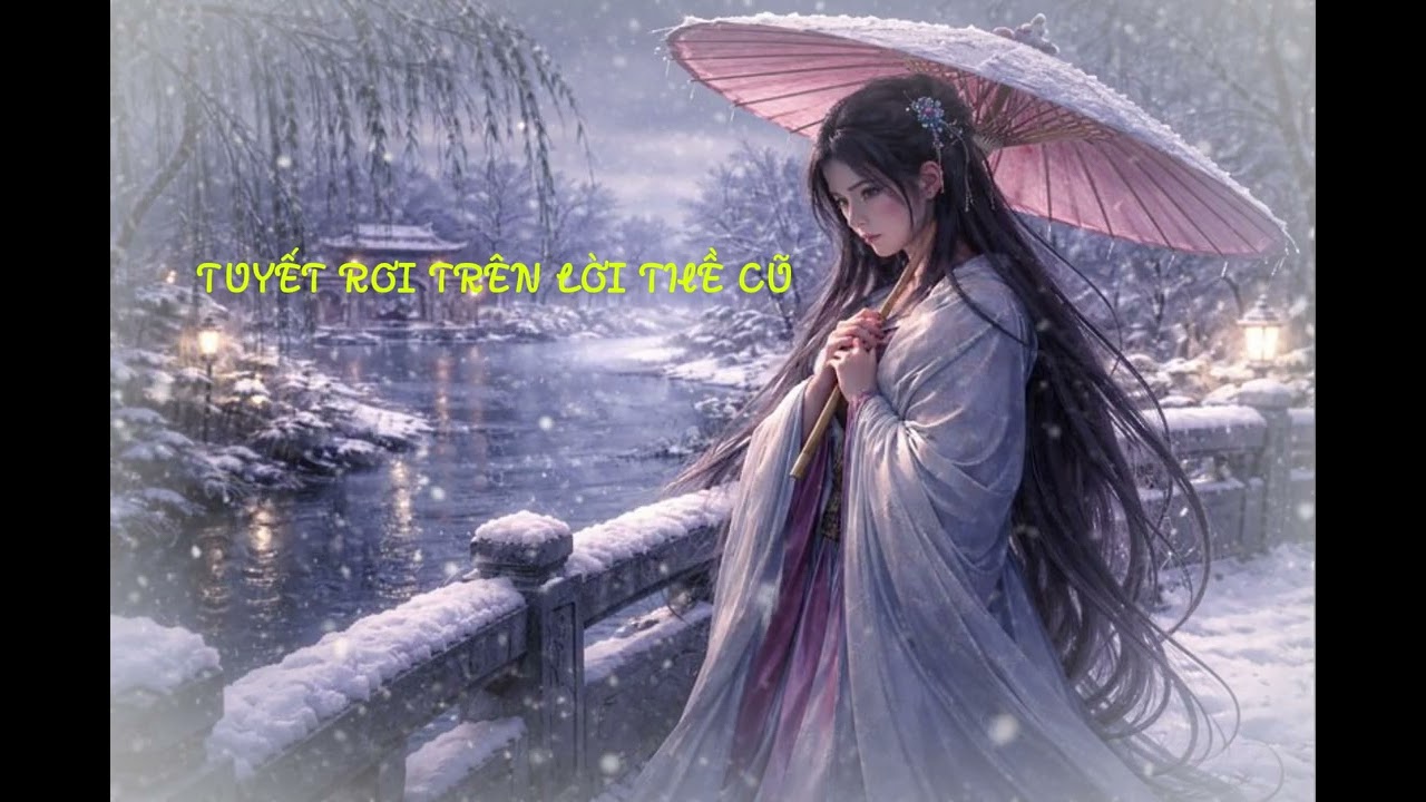 TUYẾT RƠI TRÊN LỜI THỀ CŨ | Nhạc Cổ Phong Buồn | Giọng Nữ | Sad Ancient Style