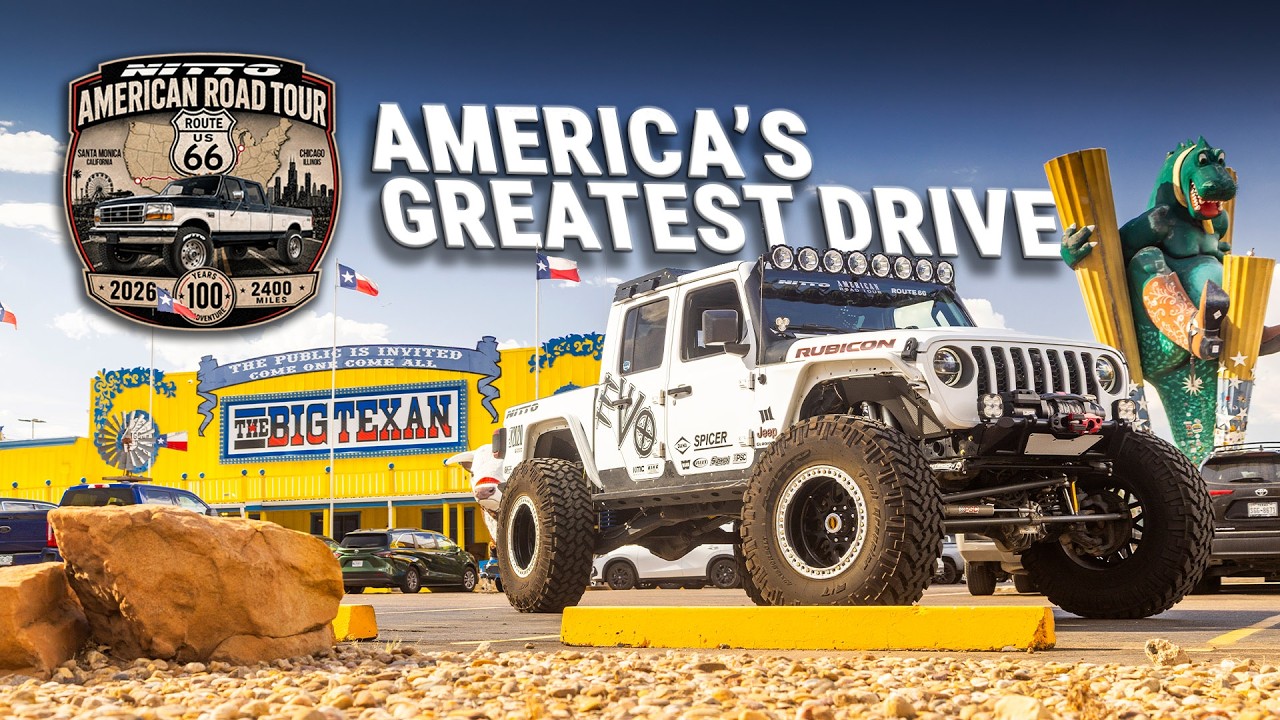 Один из величайших маршрутов Америки | Nitto American Road Tour