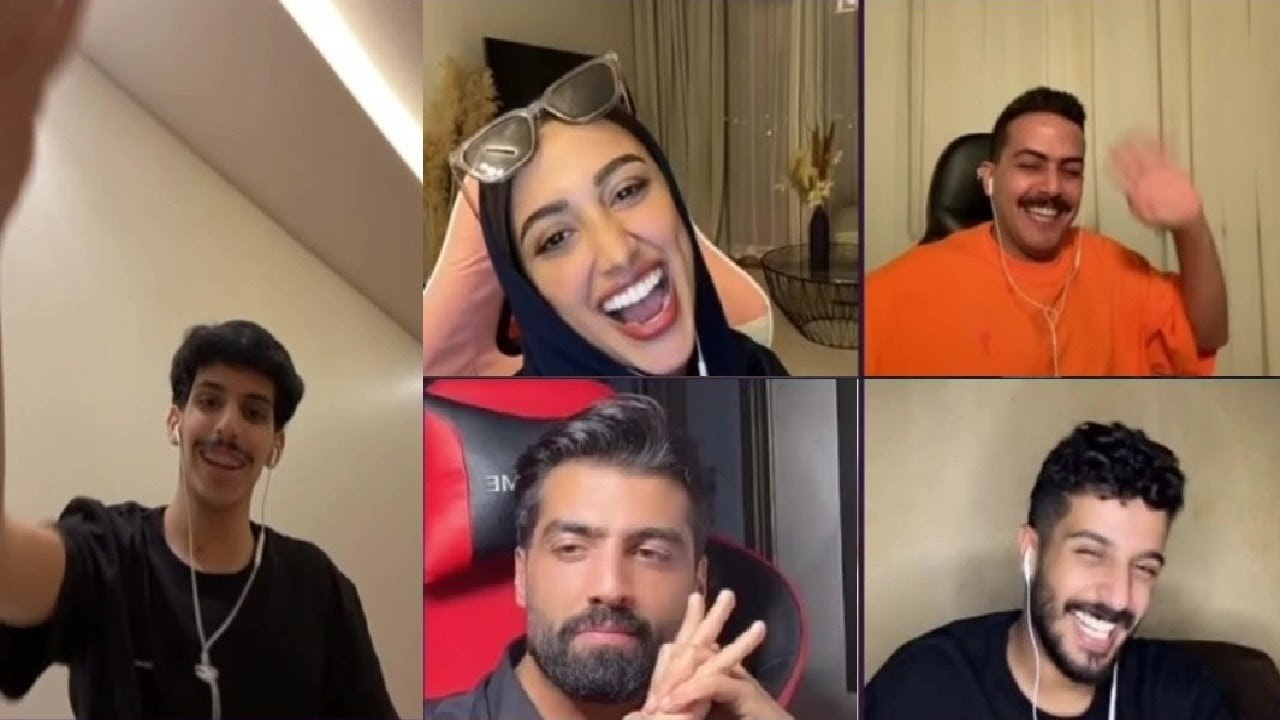 انس و نيلوه و سلطان بن نايف و راشد العنزي و جوزيف مدور  🤣🔥 بث انس كامل