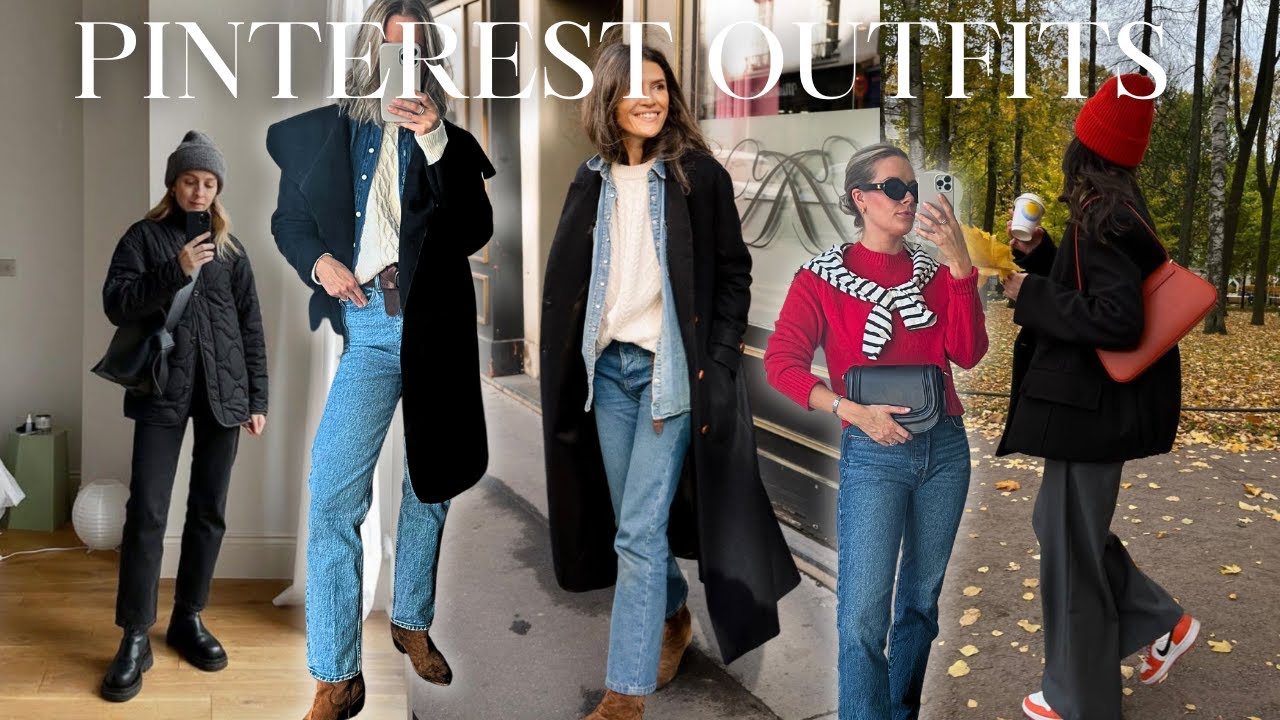 RECREATING WINTER PINTEREST OUTFITS 2024 | Casual Outfit Ideas