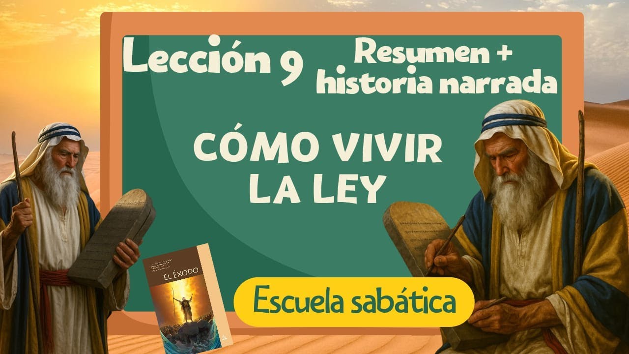 Resumen completo + historia narrada lección 7 - Cómo vivir la ley - Escuela sabática
