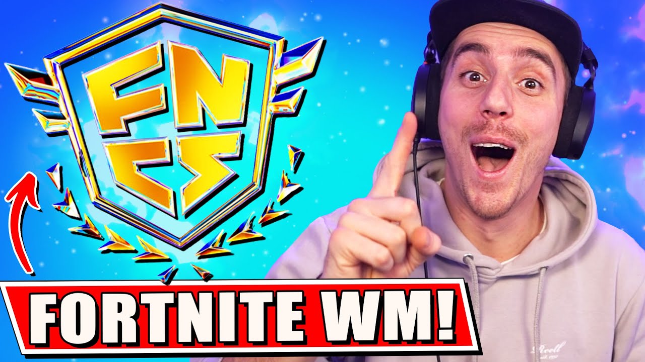 Ich spiel zum 1. Mal bei FNCS mit!🔥 (Fortnite Weltmeisterschaft!)