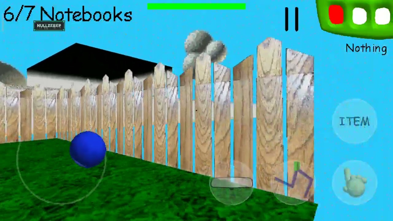 Baldi APK mod menüsü
