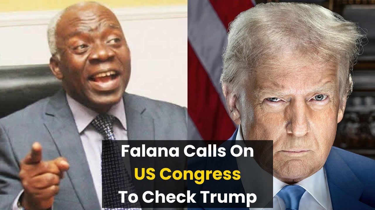 Femi Falana Says US Congress Must Call Donald Trump To Order