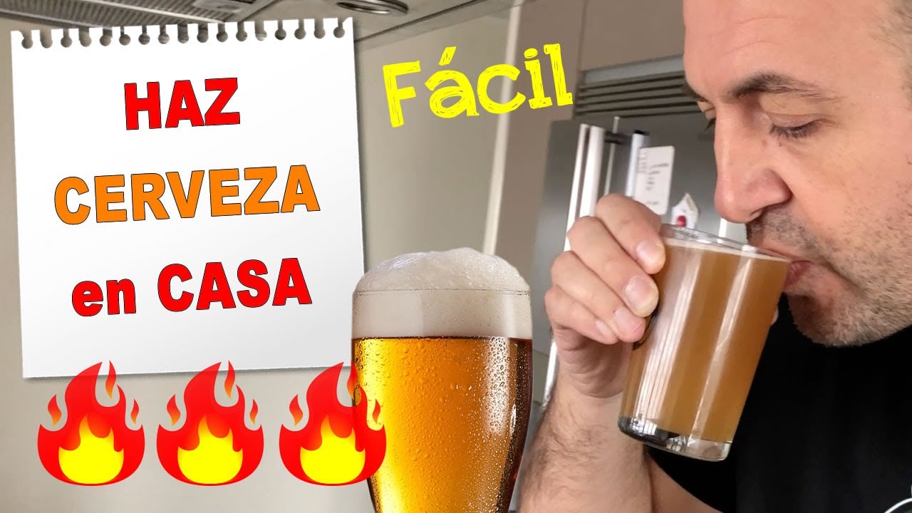 Como HACER CERVEZA artesanal (SMaSH) 🍺 PRINCIPIANTES paso a paso 🔥🔥🔥