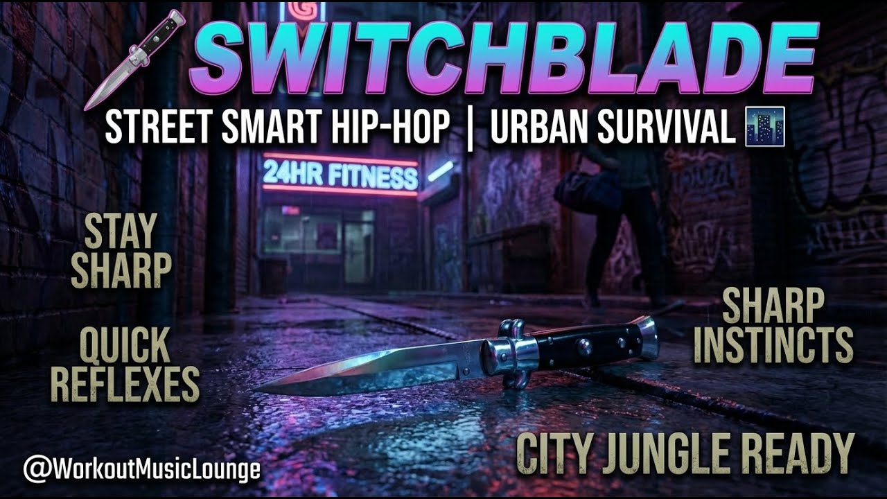🔪 SWITCHBLADE — Street Smart Hip-Hop | Urban Survival 🌃