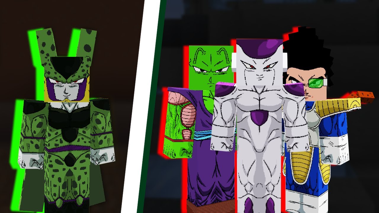 CELL VS TODAS AS RAÇAS NA DRAGON BLOCK C WARRIORS