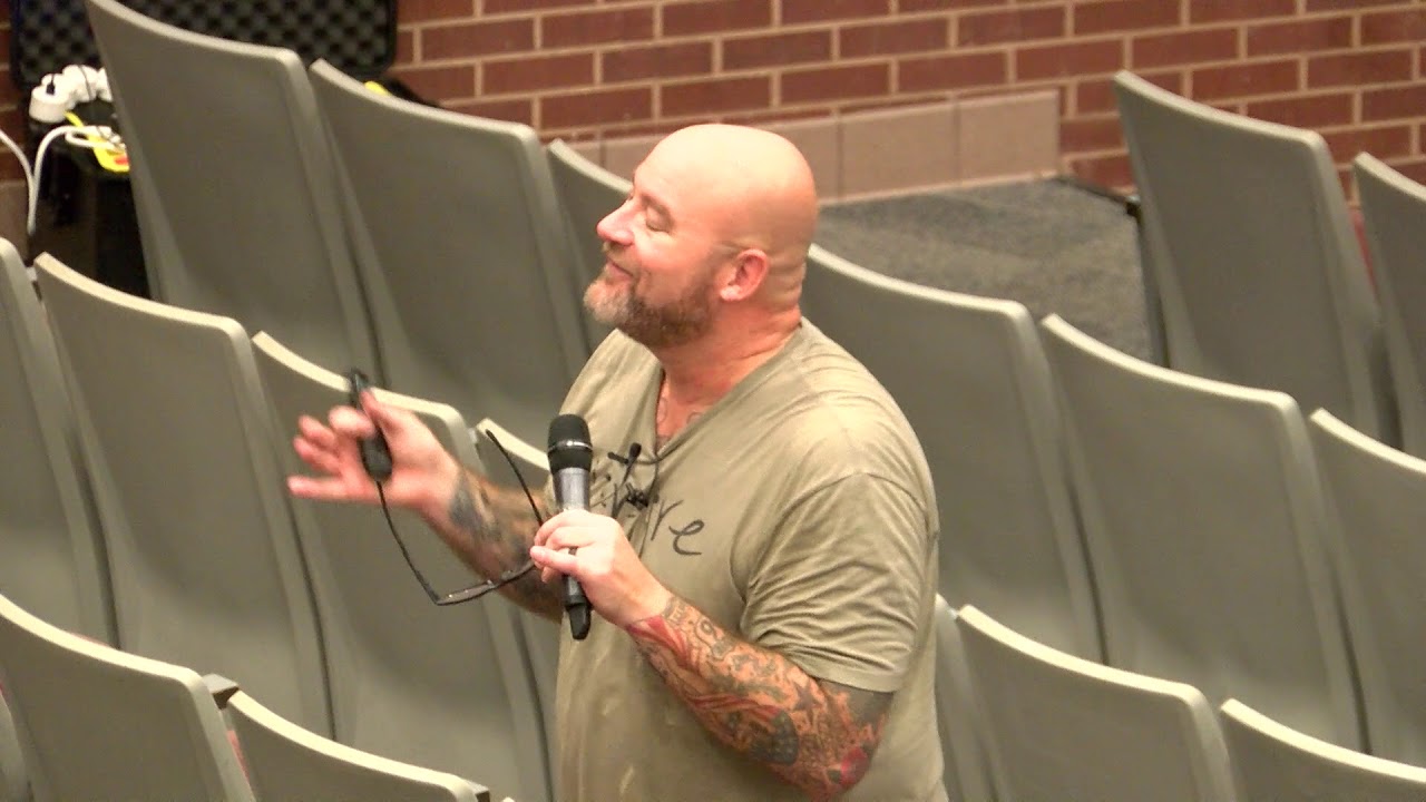 Suicide Awareness Talk Jeff Yalden at CHS to Parents