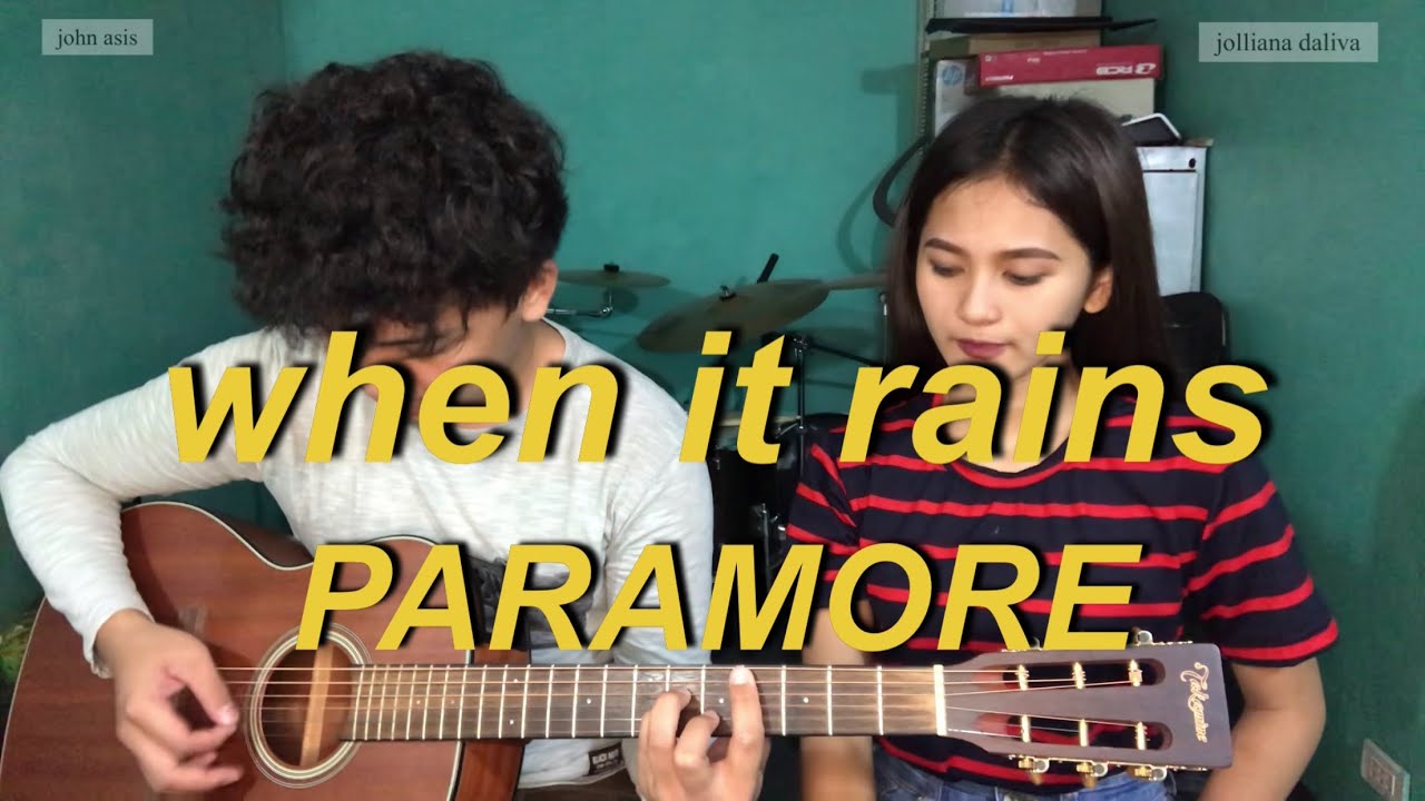 Paramore ~ When it rains FILIPINA Hayley Williams (Jolliana Daliva)