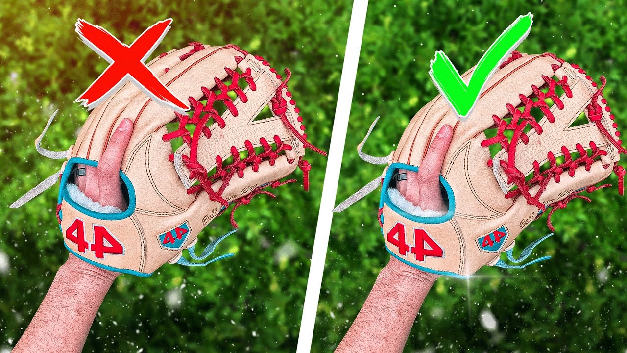 How-To Shape and Wear an Outfield Baseball Glove