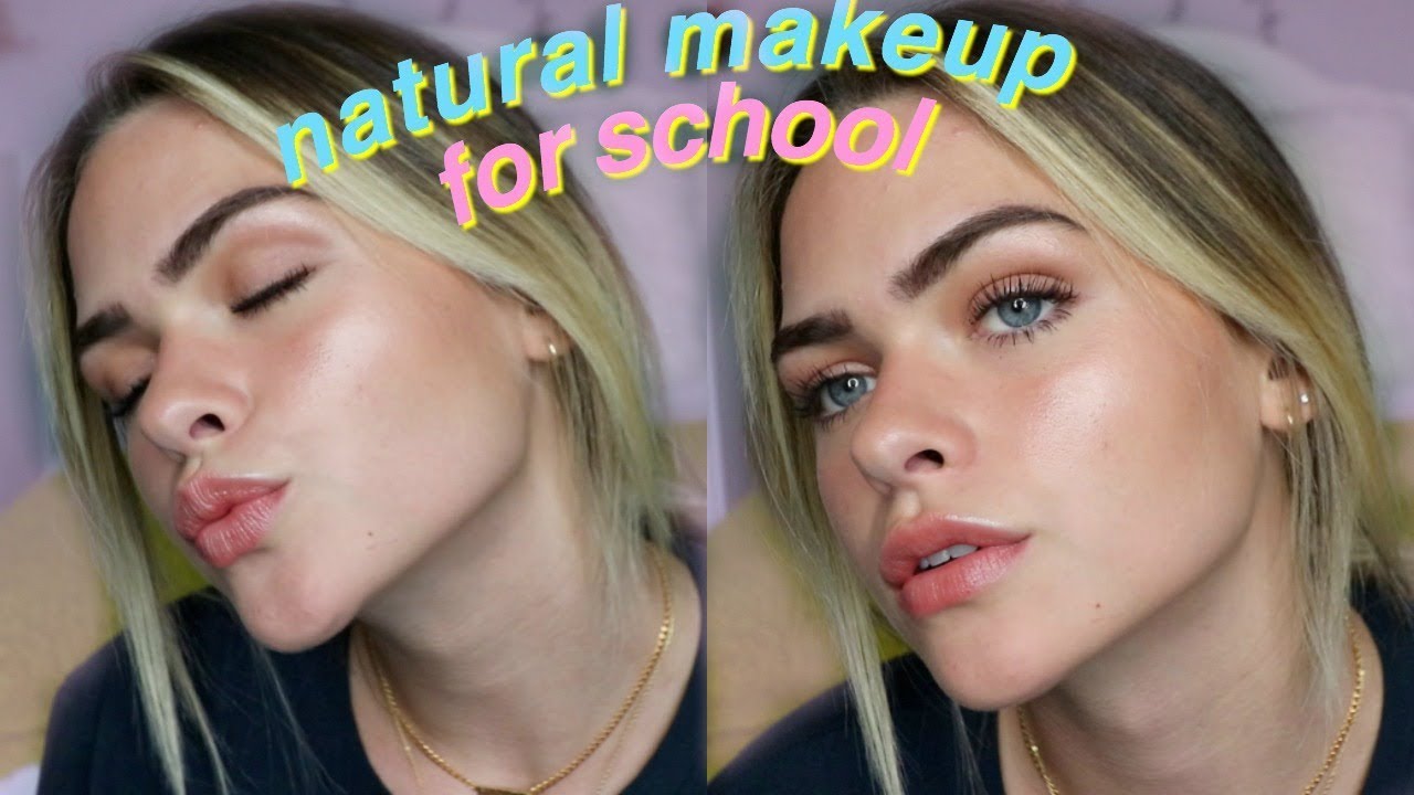 Natural Drugstore Makeup Tutorial for School| Summer Mckeen