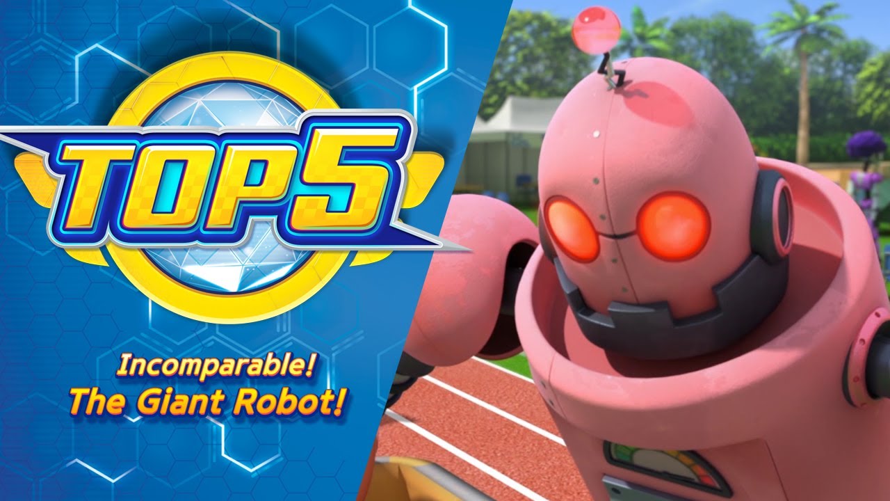 [Рейтинговое шоу Superwings] Несравненный! Гигантские роботы! Топ-5