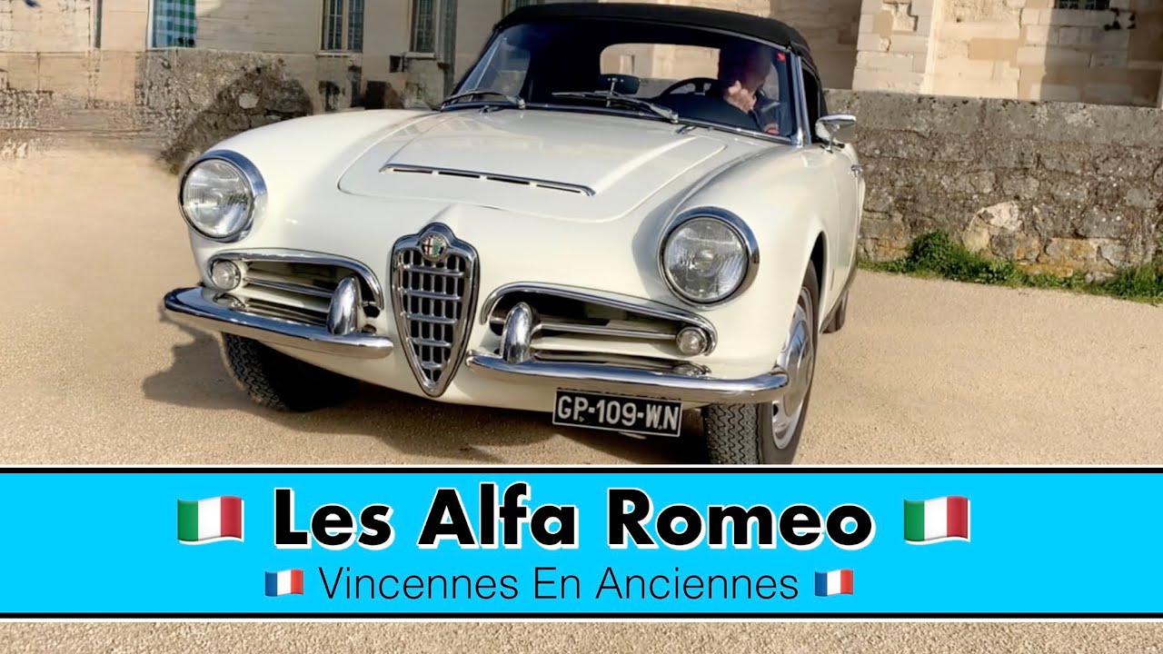 🇮🇹 Alfa Romeo 🇮🇹à Vincennes en Anciennes 🇫🇷