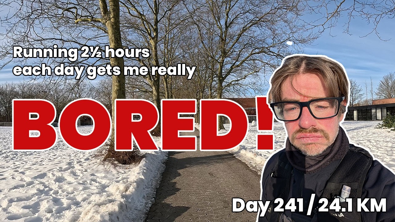 Day 241: 24.1 KM How to Combat Boredom when Running