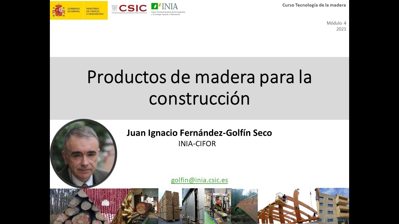 Productos de madera para la construcción