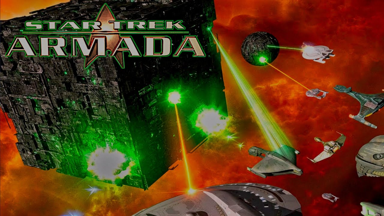 🛸Last resistance against the Borg cutscenes🛸 [AI 4K]  Star Trek Armada 1
