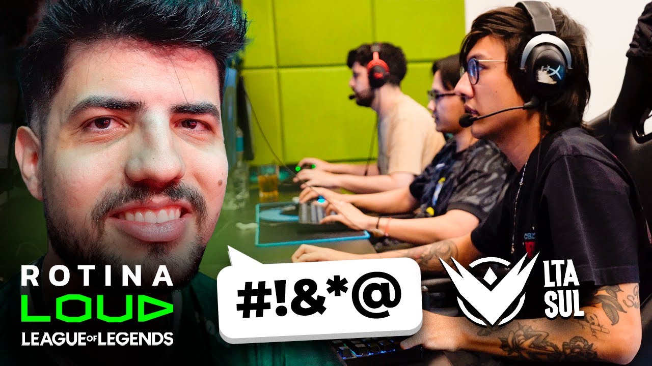 os primeiros treinos da LOUD LOL 2025!