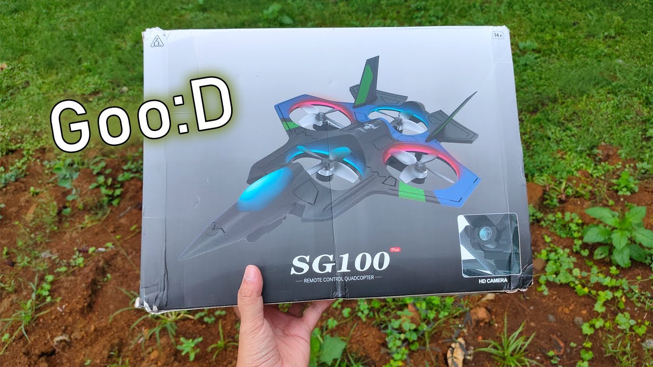 Unboxing Drone Mainan Jet Tempur Brushless - ZLL SG100 PLUS 2