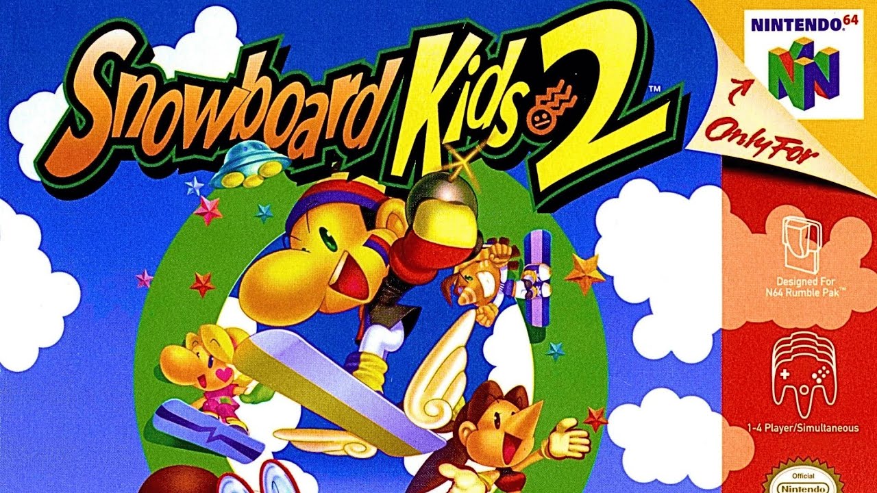 Snowboard Kids 2 (1999) Nintendo 64 Gameplay